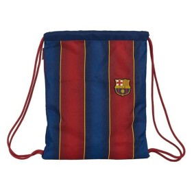 Sac à dos serré par des ficelles F.C. Barcelona Bordeaux Blue marine de F.C. Barcelona, Sacs à dos enfant - Réf : S4301439, P...