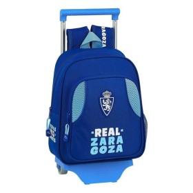 Mochila Escolar com Rodas 705 Real Zaragoza (27 x 10 x 67 cm) de Real Zaragoza, Mochilas infantis - Ref: S4301523, Preço: 23,...