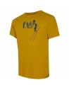 Camiseta de Manga Corta Hombre Trangoworld Konak Amarillo | Tienda24 Tienda24.eu