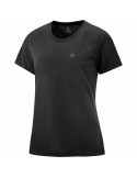 Damen Kurzarm-T-Shirt Salomon Cross Rebel Schwarz Damen | Tienda24 Tienda24.eu