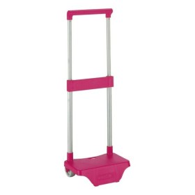 Carro Portamochilas Safta Acero y polipropileno Magenta 22 x 67.5 x 17 cm de Safta, Mochilas infantiles - Ref: S4302230, Prec...