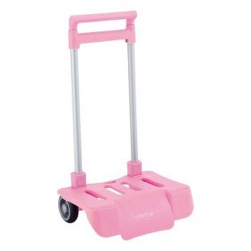 Carro Portamochilas Plegable Safta Rosa 30 x 85 x 23 cm de Safta, Mochilas infantiles - Ref: S4302238, Precio: 17,52 €, Descu...