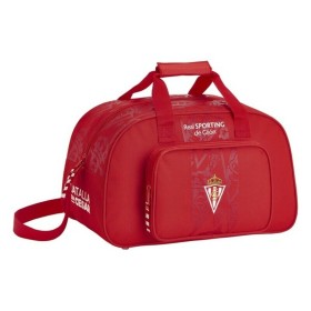 Sac de sport Real Sporting de Gijón Rouge (40 x 24 x 23 cm) de Real Sporting de Gijón, Sacs de sport enfant - Réf : S4302644,...