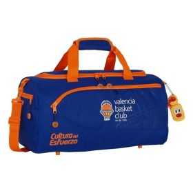 Sac de sport Valencia Basket Bleu Orange (50 x 25 x 25 cm) Valencia Basket - 1