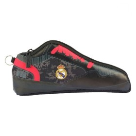 Holdall Real Madrid C.F. Slipper Black Black by Real Madrid C.F., Pencil cases - Ref: S4302859, Price: 6,88 €, Discount: %