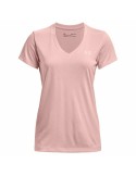 Kurzärmliges Sport T-Shirt Under Armour Tech SSV Rosa | Tienda24 Tienda24.eu