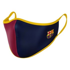 Masque en tissu hygiénique réutilisable F.C. Barcelona Adulte de F.C. Barcelona, Produits jetables - Réf : S4303688, Prix : 1...