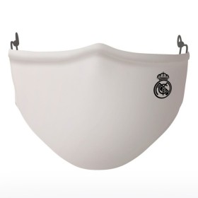 Wiederverwendbare Stoff-Hygienemaske Real Madrid C.F. SF430915 Weiß von Real Madrid C.F., Einwegartikel - Ref: S4303691, Prei...