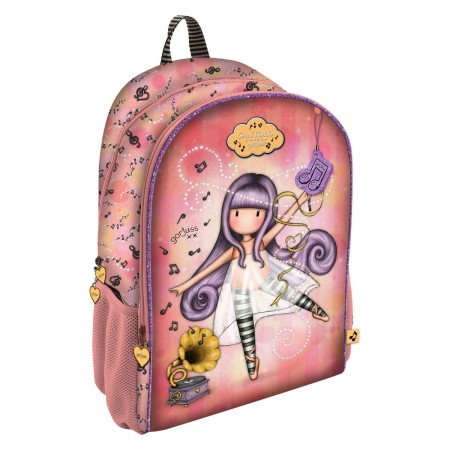 Cartable Little Dancer Gorjuss Saumon de Gorjuss, Sacs à dos enfant - Réf : S4304062, Prix : 26,15 €, Remise : %