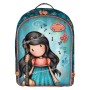 Mochila Escolar This One's for You Gorjuss M572A Turquesa (32 x 45 x 13.5 cm) de Gorjuss, Mochilas infantiles - Ref: S4304076...