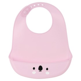 Bib Safta Koala Silicone Pink (21 x 2 x 26 cm) by Safta, Food storage - Ref: S4304190, Price: 6,64 €, Discount: %