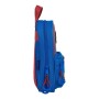 Rucksack mit Federtaschen F.C. Barcelona M747 Granatrot Marineblau 12 x 23 x 5 cm (33 Stücke) von F.C. Barcelona, Federmäppch...