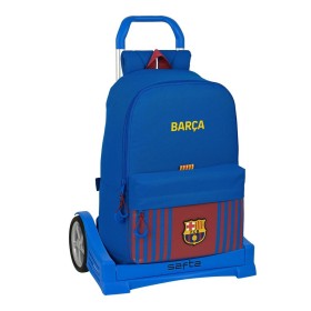 Mochila Escolar con Ruedas F.C. Barcelona de F.C. Barcelona, Mochilas infantiles - Ref: S4304714, Precio: 33,64 €, Descuento: %