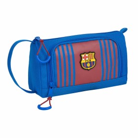 Trousse d'écolier F.C. Barcelona M907 Bordeaux Blue marine 20 x 11 x 8.5 cm (32 Pièces) de F.C. Barcelona, Trousses - Réf : S...