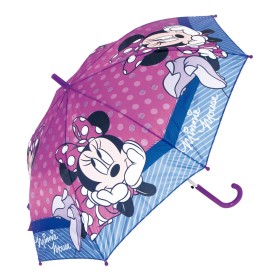 Automatic Umbrella Minnie Mouse Lucky Pink (Ø 84 cm) by Minnie Mouse, Stick Umbrellas - Ref: S4305070, Price: 9,96 €, Discoun...