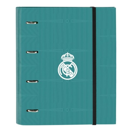 Ringbuch Real Madrid C.F. Weiß Türkisgrün 27 x 32 x 3.5 cm (30 mm) von Real Madrid C.F., Aktenschränke - Ref: S4305298, Preis...