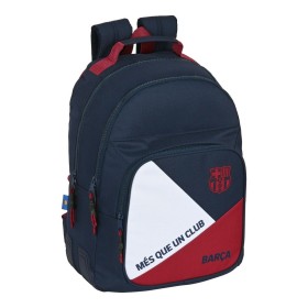 School Bag F.C. Barcelona Blue Maroon (32 x 42 x 15 cm) by F.C. Barcelona, Children's Backpacks - Ref: S4305328, Price: 31,39...