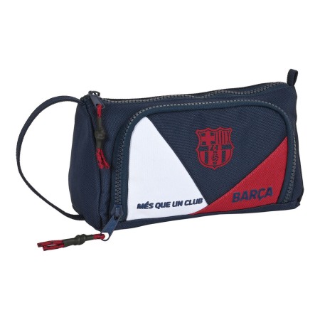 Trousse d'écolier F.C. Barcelona Corporativa Bleu Bordeaux 20 x 11 x 8.5 cm (32 Pièces) de F.C. Barcelona, Trousses - Réf : S...