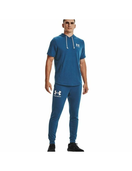 Pantalón para Adultos Under Armour Rival Terry Azul Hombre | Tienda24 Tienda24.eu