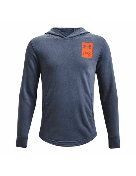 Sudadera Infantil Under Armour Rival Terry Azul | Tienda24 Tienda24.eu