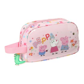 Portameriendas Térmico Peppa Pig Having Fun Rosa (21.5 x 12 x 6.5 cm) de Peppa Pig, Almacenamiento de alimentos - Ref: S43057...