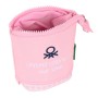 Estuche Cubilete Benetton Vichy Rosa (8 x 19 x 6 cm) de Benetton, Estuches - Ref: S4306344, Precio: 7,76 €, Descuento: %