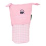 Estuche Cubilete Benetton Vichy Rosa (8 x 19 x 6 cm) de Benetton, Estuches - Ref: S4306344, Precio: 7,76 €, Descuento: %