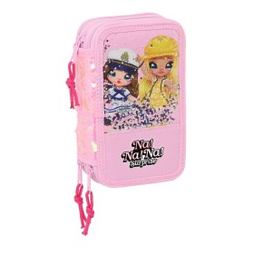 Trousse Fourre-Tout Double Barbie Rose Fuchsia 21 x 8 x 6 cm 3D | Tienda24 - Global Online Shop Tienda24.eu