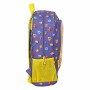 Mochila Escolar SuperThings Guardians of Kazoom Morado Amarillo (32 x 42 x 14 cm) de SuperThings, Mochilas infantiles - Ref: ...