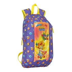 Kinderrucksack SuperThings Guardians of Kazoom Mini Lila Gelb (22 x 39 x 10 cm) von SuperThings, Kinderrucksäcke - Ref: S4306...