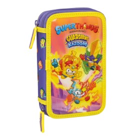 Estojo Duplo SuperThings Guardians of Kazoom Amarelo Roxo (28 Peças) de SuperThings, Estojos - Ref: S4306435, Preço: 10,73 €,...