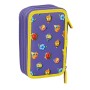 Plumier Triple SuperThings Guardians of Kazoom Morado Amarillo (36 Piezas) de SuperThings, Estuches - Ref: S4306437, Precio: ...