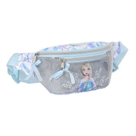 Gürteltasche Frozen Memories Silberfarben Blau Weiß (23 x 12 x 9 cm) von Frozen, Mode-Hüfttaschen - Ref: S4306455, Preis: 8,0...