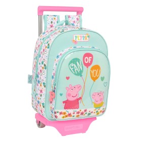 Cartable à roulettes Peppa Pig Cosy corner Bleu 26 x 11 x 67 cm de Peppa Pig, Sacs à dos enfant - Réf : S4306489, Prix : 18,9...