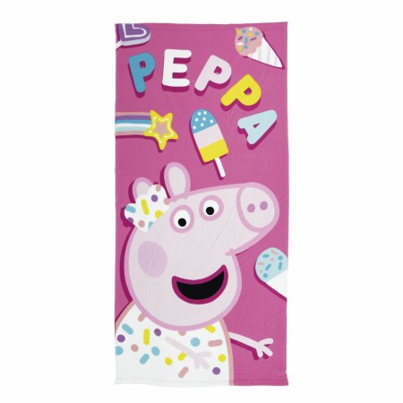 Toalla de baño Peppa Pig Cosy corner (70 x 140 cm) de Peppa Pig, Toallas de baño infantiles - Ref: S4306496, Precio: 10,18 €,...