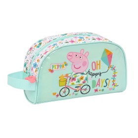 Nécessaire Escolar Peppa Pig Cosy corner Azul 26 x 16 x 9 cm de Peppa Pig, Estojos - Ref: S4306502, Preço: 8,18 €, Desconto: %