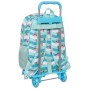 School Rucksack with Wheels Spongebob Stay positive Blue White (33 x 42 x 14 cm) by Spongebob, Children's Backpacks - Ref: S4...