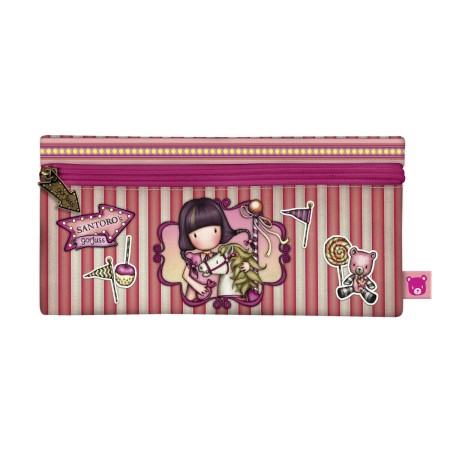 Estuche Escolar Gorjuss Carousel Salmón (22 x 11 x 1.5 cm) de Gorjuss, Estuches - Ref: S4306611, Precio: 7,55 €, Descuento: %