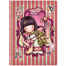 Carpeta Gorjuss Carousel A4 Salmón (24.8 x 9 x 33.4 cm) de Gorjuss, Carpetas - Ref: S4306629, Precio: 3,96 €, Descuento: %