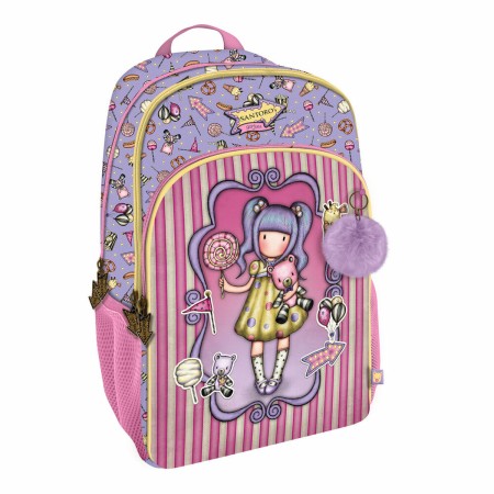 School Bag Gorjuss First prize Lilac (29 x 45 x 17 cm) by Gorjuss, Children's Backpacks - Ref: S4306647, Price: 27,43 €, Disc...