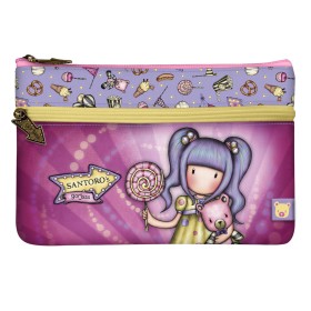 School Case Gorjuss First prize Lilac (23.4 x 15.5 x 1.5 cm) by Gorjuss, Pencil cases - Ref: S4306656, Price: 6,45 €, Discoun...