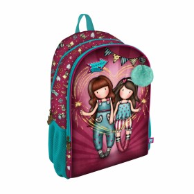 School Bag Gorjuss Fireworks Maroon (31.5 x 44 x 22.5 cm) by Gorjuss, Children's Backpacks - Ref: S4306686, Price: 26,63 €, D...