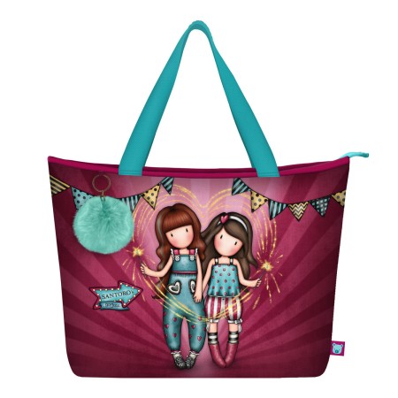 Sac Gorjuss Fireworks Bordeaux (41.5 x 30 x 13 cm) de Gorjuss, Fille - Réf : S4306691, Prix : 16,27 €, Remise : %