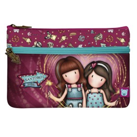 Bolsa Escolar Gorjuss Fireworks Grená (23.4 x 15.5 x 1.5 cm) de Gorjuss, Estojos - Ref: S4306697, Preço: 7,16 €, Desconto: %