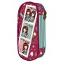 School Case Gorjuss Fireworks Maroon (10 x 23 x 6 cm) by Gorjuss, Pencil cases - Ref: S4306713, Price: 8,53 €, Discount: %