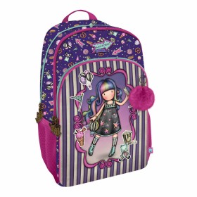 School Bag Gorjuss Up and away Purple (29 x 45 x 17 cm) by Gorjuss, Children's Backpacks - Ref: S4306727, Price: 26,90 €, Dis...