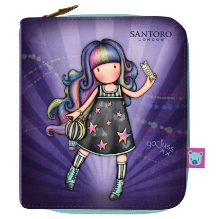 Purse Gorjuss Up and away Purple (10 x 12 x 3 cm) by Gorjuss, Wallets - Ref: S4306757, Price: 10,60 €, Discount: %