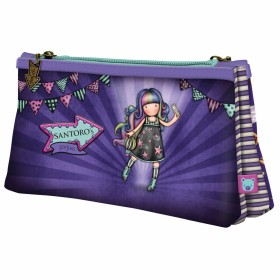 Trousse Fourre-Tout Double Gorjuss Up and away Violet (21.5 x 11,5 x 5 cm) de Gorjuss, Vanity - Réf : S4306760, Prix : 9,49 €...