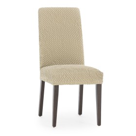 Custodia per Sedia Eysa THOR Beige 50 x 55 x 50 cm 2 Unità di Eysa, Fodere coprisedia per sala da pranzo - Rif: D1607851, Pre...