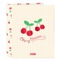 Carpeta de anillas Safta Cherry Beige A4 (27 x 33 x 6 cm) de Safta, Archivadores - Ref: S4306862, Precio: 4,15 €, Descuento: %